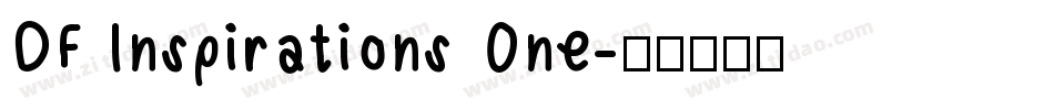 DF Inspirations One字体转换